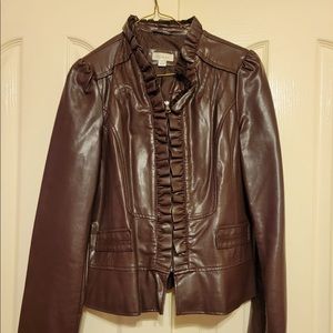 Faux Leather Jacket
